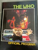 Tour Programme, The Who / Steve Gibbons Band on Sep 10, 1982 [740-small]