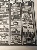 Gig Guide Sounds Magazine, Limelight / Alyxx / Bailey Brothers on Mar 11, 1983 [865-small]