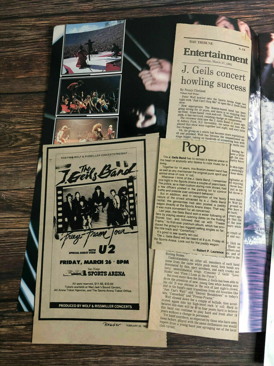 The J. Geils Band Concert & Tour History (Updated for 2022) Concert