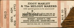 Ziggy Marley and the Melody Makers on Aug 9, 1993 [179-small]