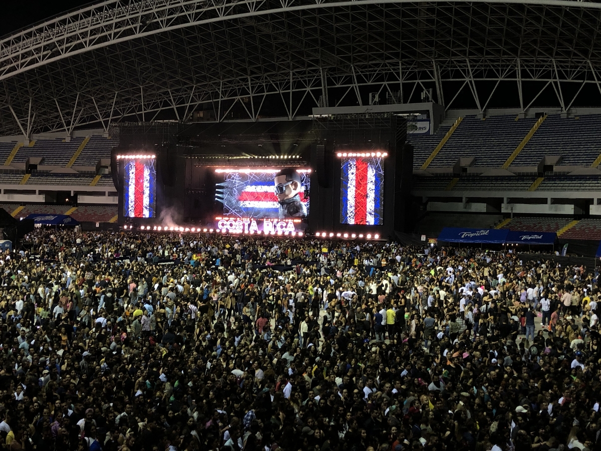 Concert History of Estadio Nacional de Costa Rica San José, San José