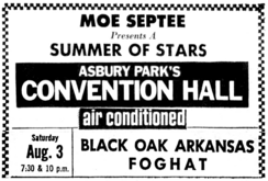 Black Oak Arkansas / Foghat on Aug 3, 1974 [332-small]