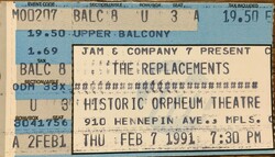 The Replacements / Gear Daddies on Feb 7, 1991 [334-small]