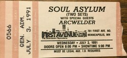 Arcwelder / Soul Asylum on Jul 3, 1991 [379-small]