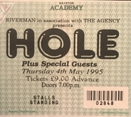 Hole / Scarce on May 4, 1995 [418-small]