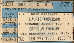 Laurie Anderson on Feb 27, 1990 [430-small]