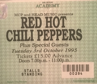 Red Hot Chili Peppers / Moby / The Flaming Lips on Oct 3, 1995 [461-small]