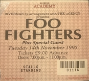 Foo Fighters / Built to Spill on Nov 14, 1995 [463-small]