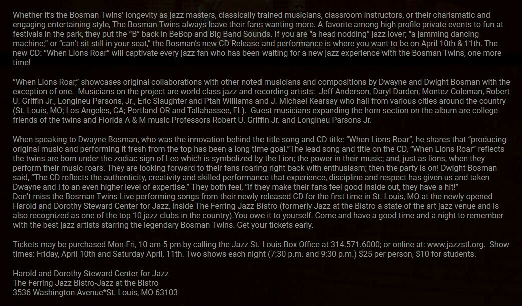 The Boseman Twins Concert Tour History Concert Archives the-boseman-twins-concert-tour-history-concert-archives