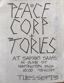 The Peace Corp / The Tories on Sep 3, 1985 [054-small]