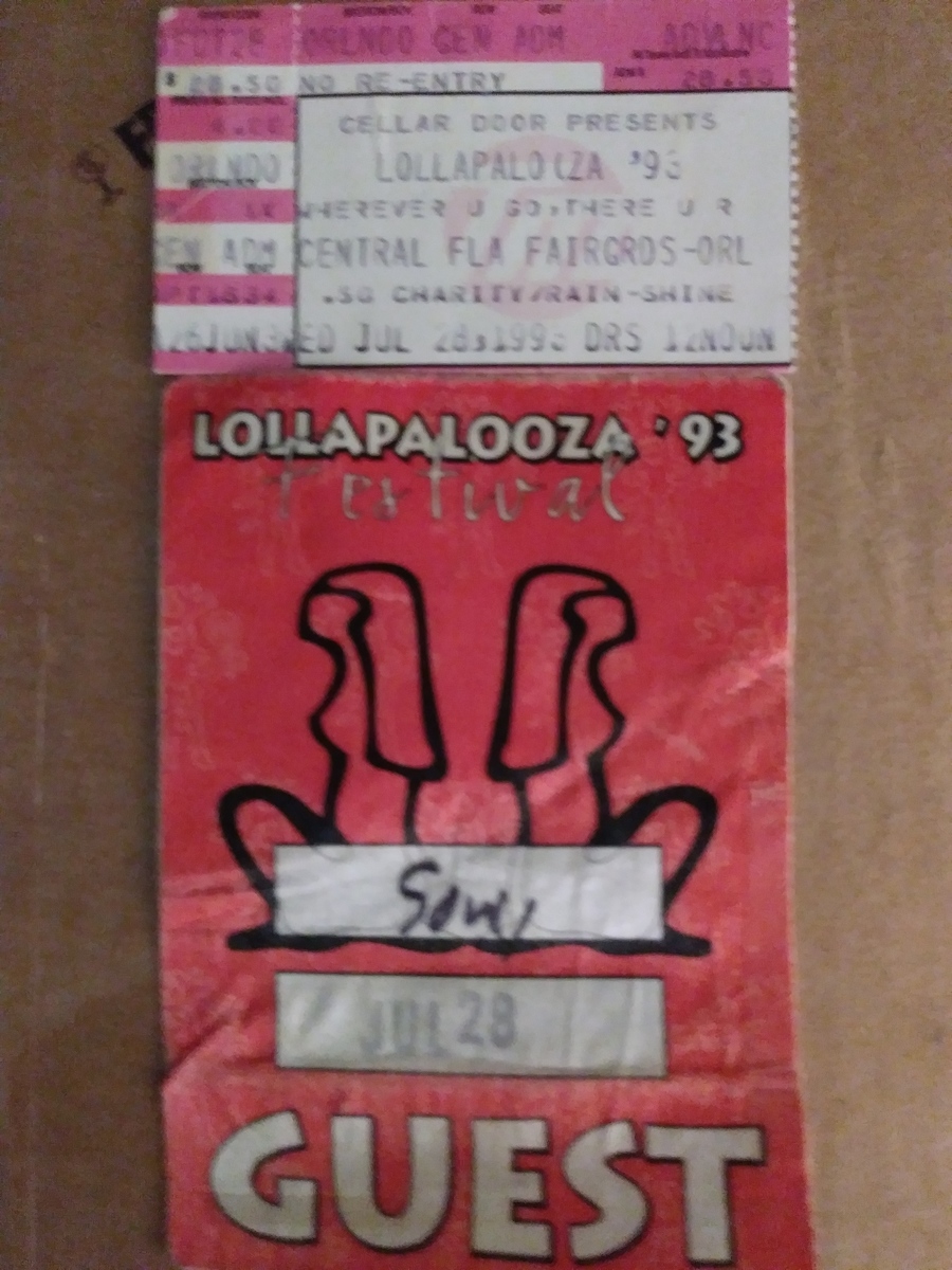 1993 lollapalooza tour dates