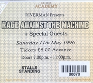 Rage Against The Machine on May 11, 1996 [352-small]