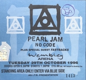 Pearl Jam / Fastbacks on Oct 29, 1996 [499-small]