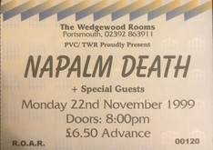 Napalm Death / Snub / Bogmonsta on Nov 22, 1999 [578-small]