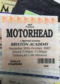 Motorhead on Oct 25, 1997 [651-small]