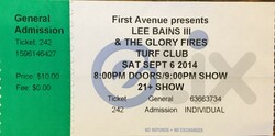 Lee Bains III & The Glory Fires / Eleganza! / John Paul Keith on Sep 6, 2014 [907-small]