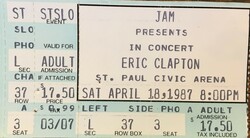 Eric Clapton / The Robert Cray Band on Apr 18, 1987 [974-small]