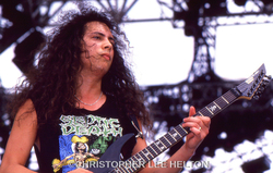 Metallica _ Kirk Hammett, tags: Metallica, Tampa, Florida, United States, Tampa Stadium - Scorpions / Van Halen / Metallica / Kingdom Come / Dokken on Jun 5, 1988 [253-small]