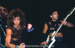 Bon Jovi _ Jon Bon Jovi & Alec John Such, tags: Bon Jovi, St. Petersburg, Florida, United States, Bayfront Center - Love At First Sting on Jul 10, 1984 [285-small]