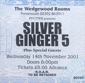 Silver Ginger 5 / The Jellys on Nov 14, 2001 [464-small]