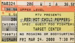 Red Hot Chili Peppers / Foo Fighters / Muse on Mar 24, 2000 [504-small]