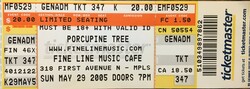 Porcupine Tree / Salubrious Invertebrae on May 29, 2005 [505-small]