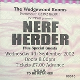 Nerf Herder on Sep 4, 2002 [620-small]