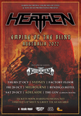 Flyer Australia-wide, Heathen / Hidden Intent / Harlott on Oct 28, 2022 [936-small]