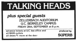 Talking Heads / Mutants on Sep 28, 1979 [952-small]