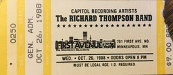 Richard Thompson / Loudon Wainwright III on Oct 26, 1988 [956-small]