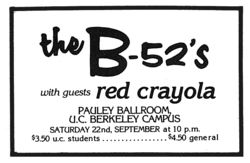 The B-52's / Red Crayola on Sep 22, 1979 [957-small]