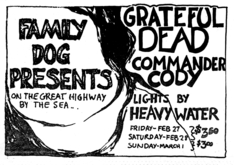 Grateful Dead / Commander Cody on Feb 28, 1970 [960-small]