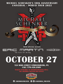 Michael Schenker Group / Images of Eden / Eric Martin on Oct 27, 2022 [252-small]