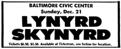 Lynyrd Skynyrd / Leslie West on Dec 21, 1975 [377-small]