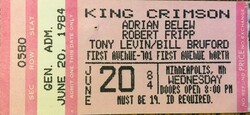 King Crimson on Jun 20, 1984 [597-small]