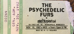 The Psychedelic Furs on Nov 10, 1982 [598-small]