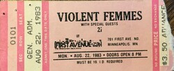 Violent Femmes / 2i on Aug 22, 1983 [603-small]