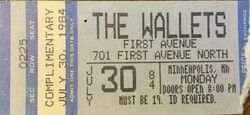 The Wallets on Jul 30, 1984 [606-small]