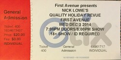 Nick Lowe / los straitjackets / The Cactus Blossoms on Dec 3, 2014 [609-small]