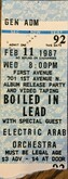 Boiled in Lead / Electric Arab Orchestra on Feb 11, 1987 [610-small]