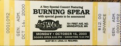 Burning Spear on Oct 16, 2000 [766-small]