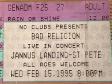 Bad Religion / SNFU on Feb 15, 1995 [824-small]
