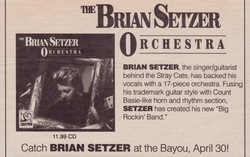 Brian Setzer Orchestra on Apr 30, 1994 [885-small]