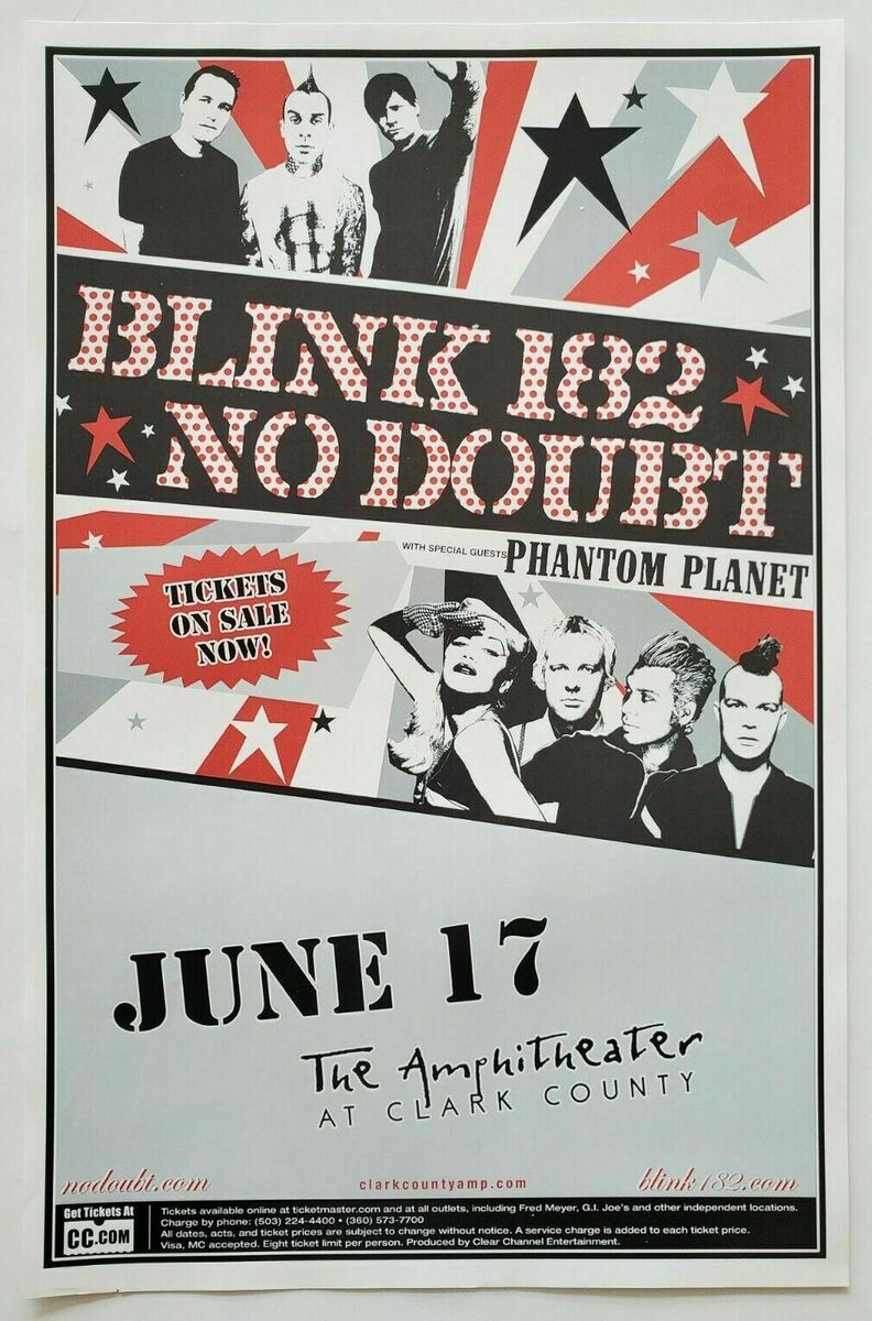 Jun 17, 2004: Blink-182 / No Doubt / Phantom Planet / Matt Costa ...