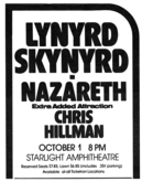 Lynyrd Skynyrd / Nazareth / Chris Hillman on Oct 1, 1976 [948-small]