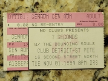 7Seconds / The Bouncing Souls on Nov 1, 1994 [291-small]
