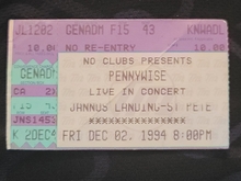 Pennywise / Sprung Monkey / Unwritten Law on Dec 2, 1994 [301-small]