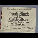Frank Black / Frank Black & The Catholics / Serafin on Oct 7, 2003 [317-small]
