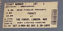 Fugazi / Quickspace on Nov 2, 2002 [327-small]