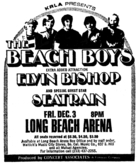 The Beach Boys / Elvin Bishop / Seatrain on Dec 3, 1971 [381-small]